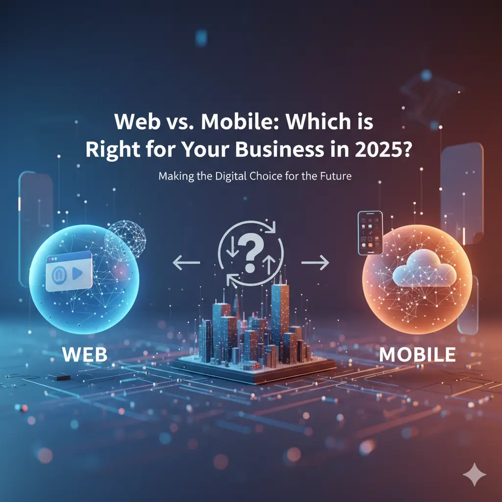 Web vs. Mobile: Which is Right for Your Business in 2025?