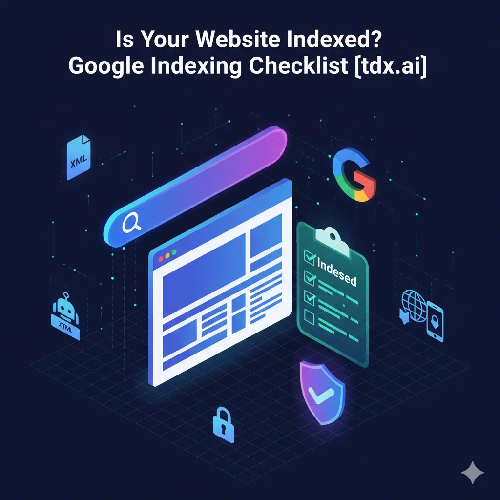 Is Your Website Indexed? Google Indexing Checklist [tdx.ai]