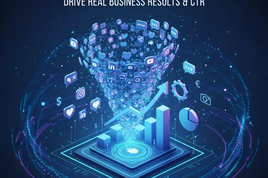 Social Media Marketing Strategy: Drive Real Business Results & CTR