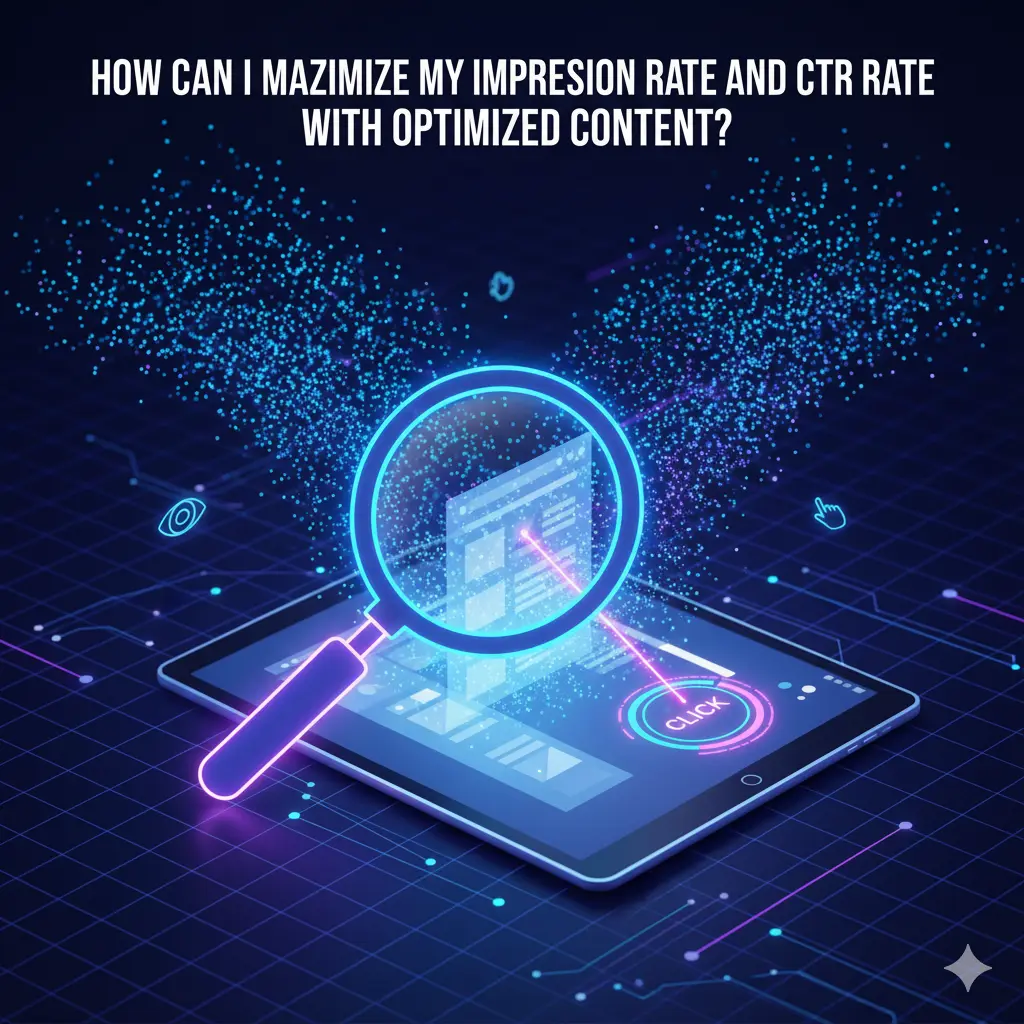 2. How Can I Maximize My Impression Rate and CTR Rate with Optimized Content?