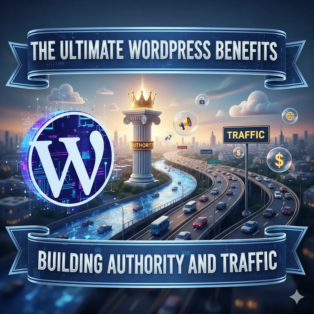 The Ultimate WordPress Benefits: Building Authority and Traffic