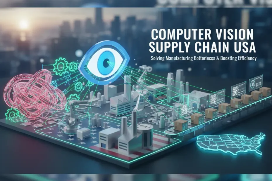 Computer Vision Supply Chain USA: Solving Manufacturing Bottlenecks & Boosting Efficiency tdx.ai