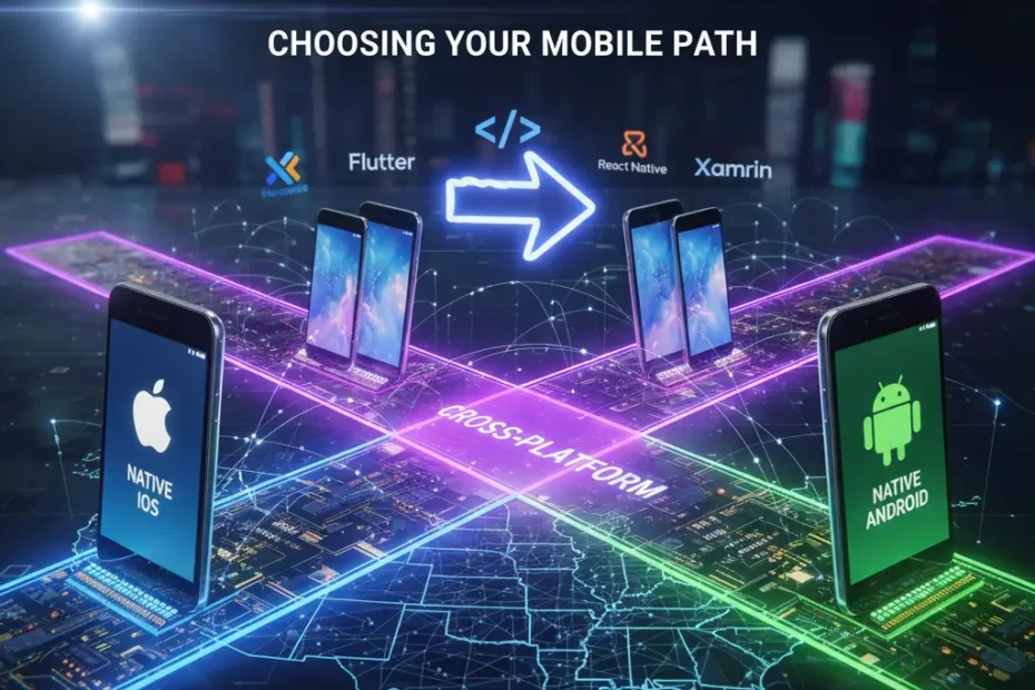 Native vs. Cross-Platform App Development USA: Choosing Your Mobile Path