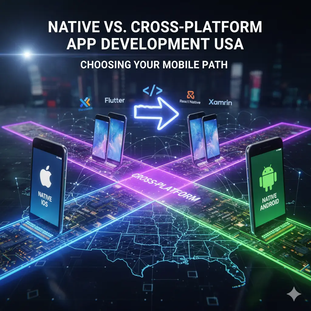 Native vs. Cross-Platform App Development USA: Choosing Your Mobile Path